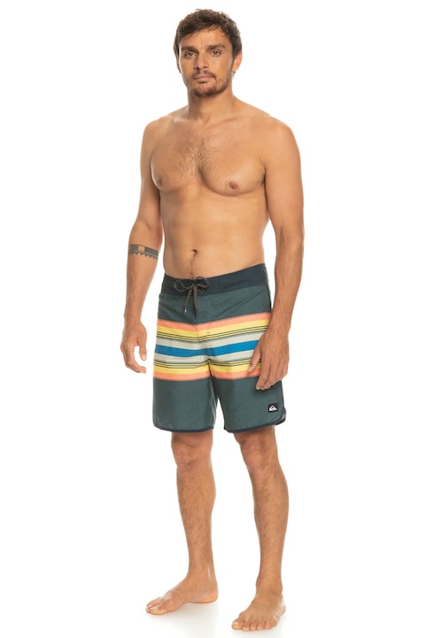 QUIKSILVER, Alacsony derekú fürdőnadrág, Angolzöld/Tengerészkék