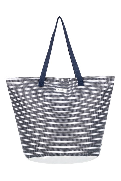 ROXY, French Spot tote fazonú mintás táska, Fehér, Tengerészkék