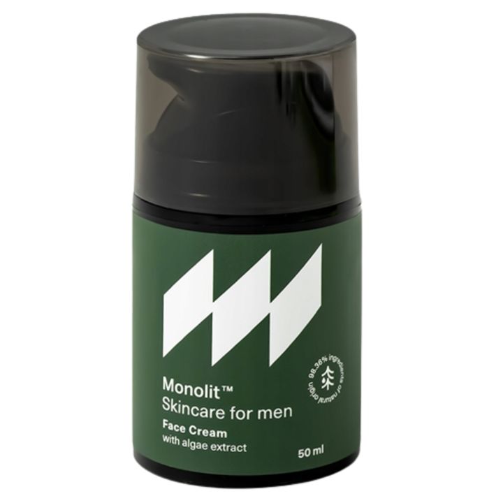 Хидратиращ крем с водорасли за мъже Monolit, 50мл