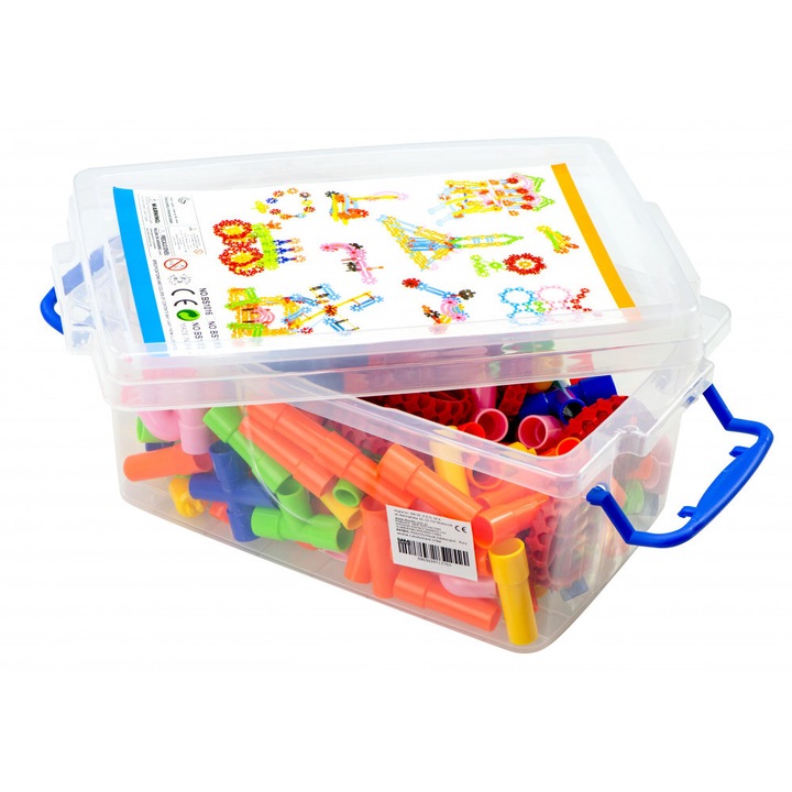 Oktatási építőkockák - Vízvezetékek tartozékokkal 170el