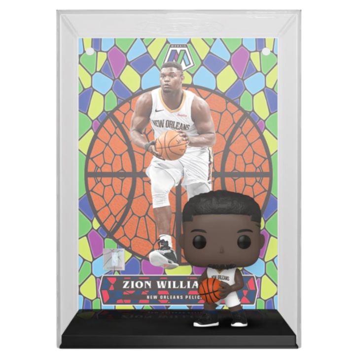 Фигурка Funko Pop Trading Cards New Orleans Pelicans Zion Williamson Mosaic 10cm
