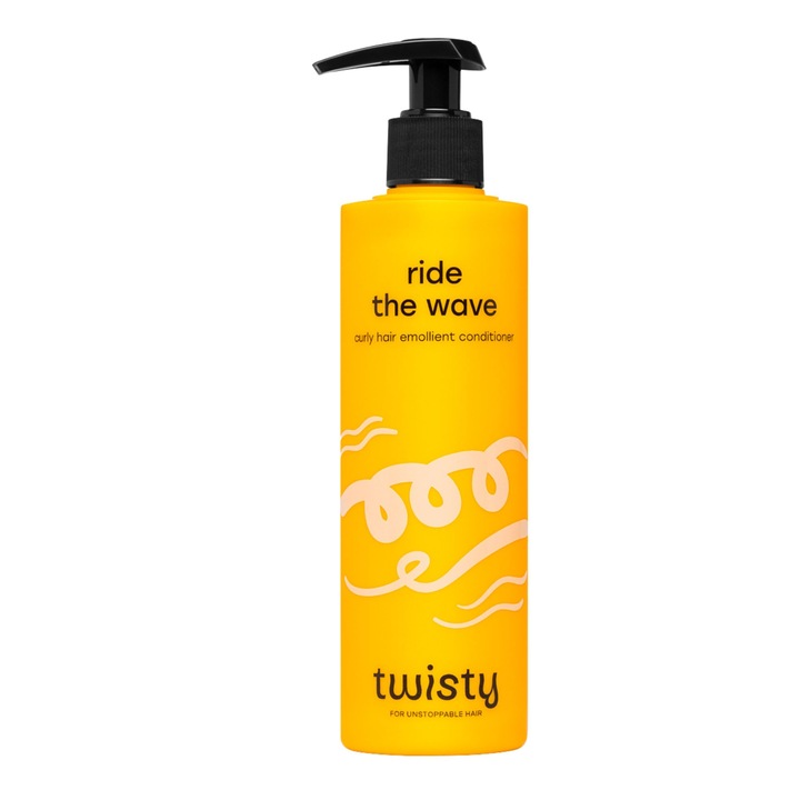 Омекотяващ балсам за къдрава коса Ride the wave, Twisty, 280 мл