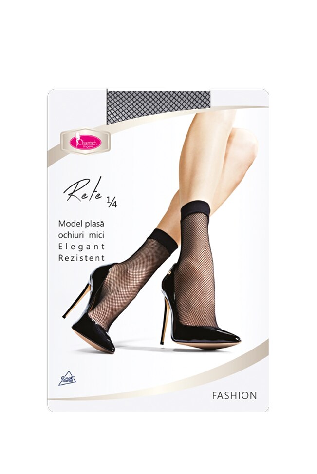 Dres Rete 1/4 de dama Charme Negru