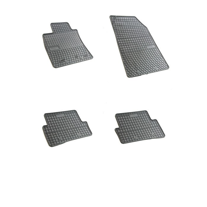 Covorase Auto Cauciuc 100% Dedicate Renault Clio IV 2012-