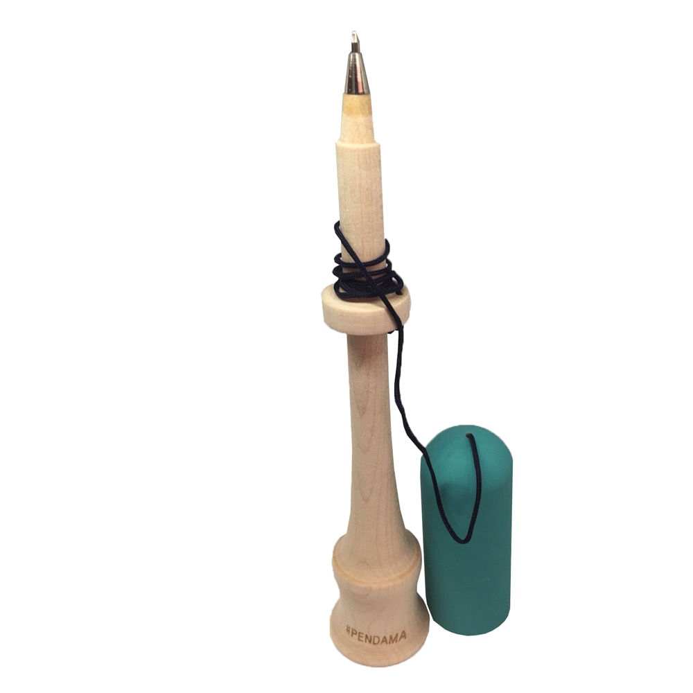 Pendama Joc de indemanare, Spike It, Flip It, Catch It , Undercover® Pendama Originala - Turcoaz