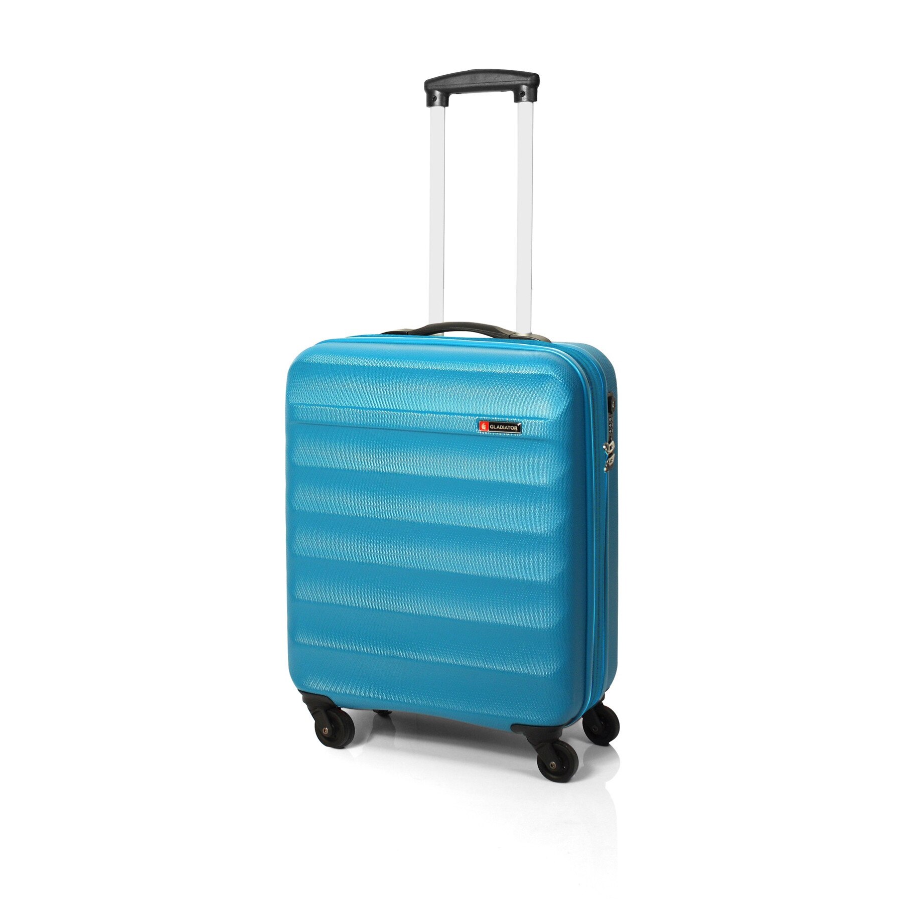 Troler Cabina ABS 4 Roti Duble GLADIATOR GROW UP MG 3410-54 cm Albastru