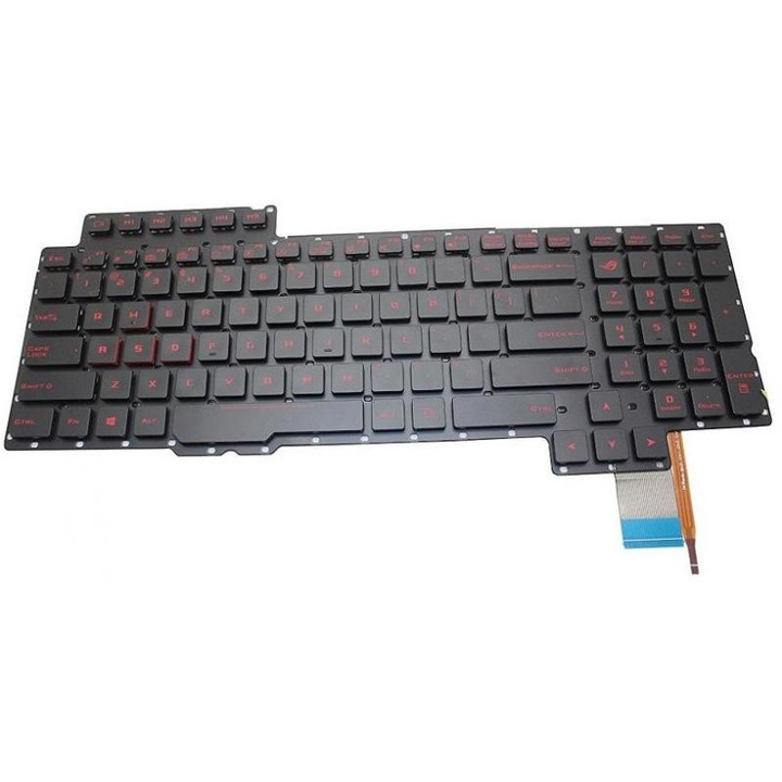 Клавиатура за лаптоп ASUS ROG G752 G752VT G752VY G752VS G752VM G752VSK светеща US