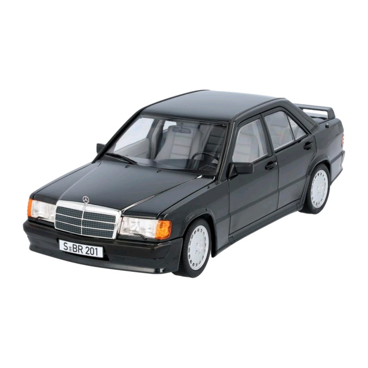 Macheta auto, Mercedes 190 E W201 2.3, 1:18, Negru