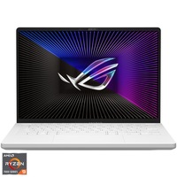 Laptop Gaming ASUS ROG Zephyrus G14 GA402XI cu procesor AMD Ryzen 9 7940HS pana la 5.2 GHz, 14", QHD+, Mini LED, 165Hz, 32GB DDR5, 1TB SSD, NVIDIA GeForce RTX 4090 16GB GDDR6, Windows 11 Home, Moonlight White