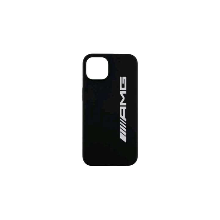 Husa protectie Mercedes AMG pentru iPhone 13, Policarbonat, Negru