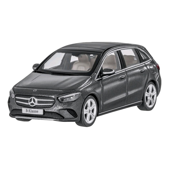 Macheta, Mercedes-Benz, Model Mercedes B-Class W246, 1:43, Plastic, Negru