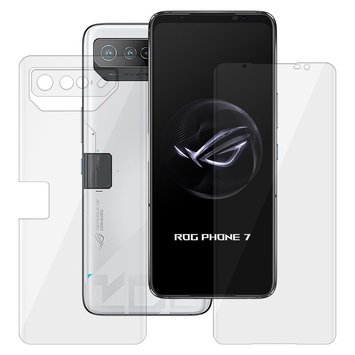 Комплект 2 фолиа SILKASE за Asus ROG Phone 7 Ultimate, защита на телефона, възобновяем силикон
