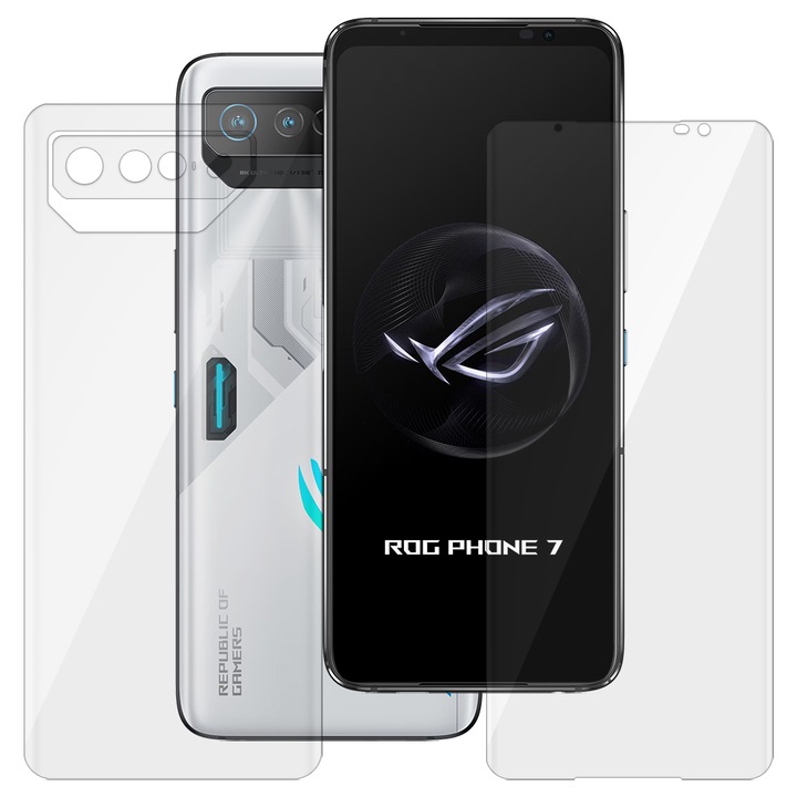 Комплект 2 протектора SILKASE, За Asus ROG Phone 7, Силикон