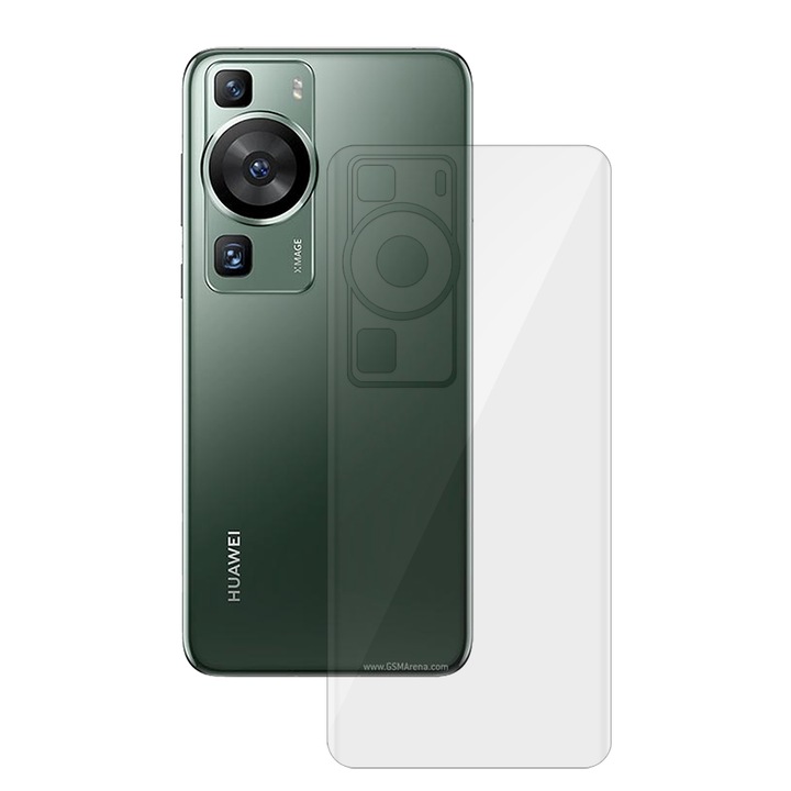 SILKASE hátfólia Huawei P60-hoz, hátvédő, megújuló szilikon