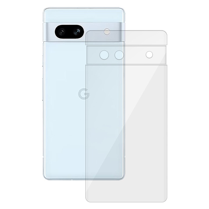 SILKASE hátfólia Google Pixel 7a telefonhoz, hátvédelem, megújuló szilikon