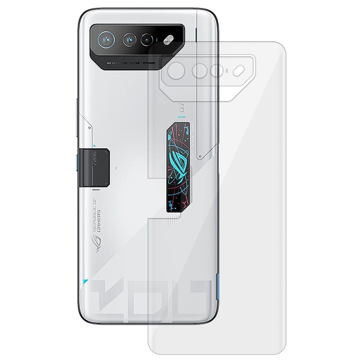 Гръбно фолио SILKASE за Asus ROG Phone 7 Ultimate, защита на гърба, възобновяем силикон