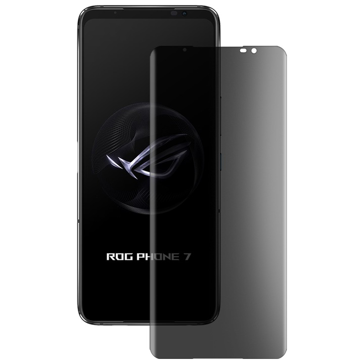 SILKASE матово фолио за поверителност за Asus ROG Phone 7 Ultimate, защита на екрана, силикон