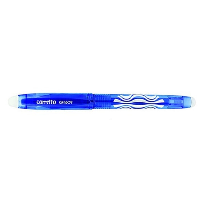 Toll törlő funkcióval, Corretto, 0,5 mm, kék