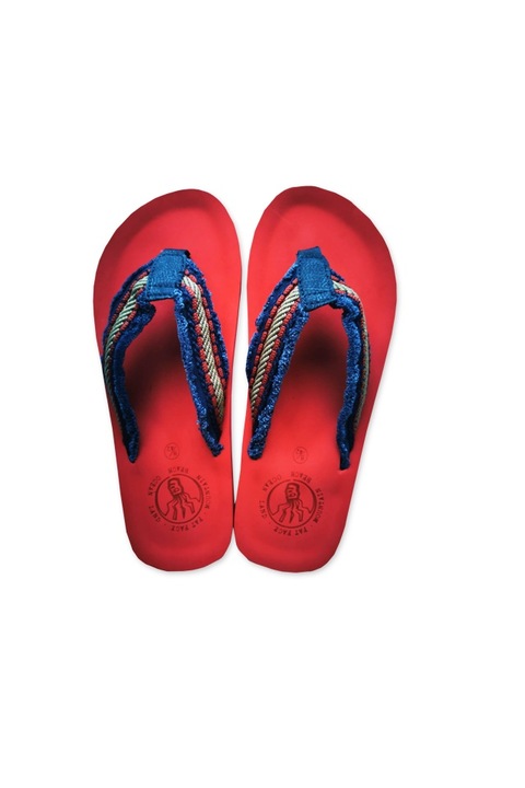 Papuci plaja Fat Face barbati, rosu, marimea 42