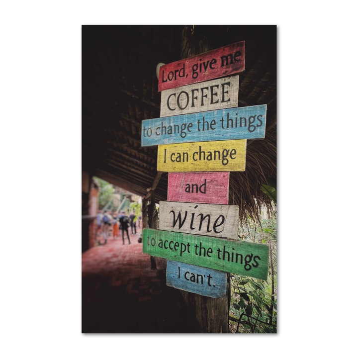 Tablou canvas - Give me... - 60x90cm