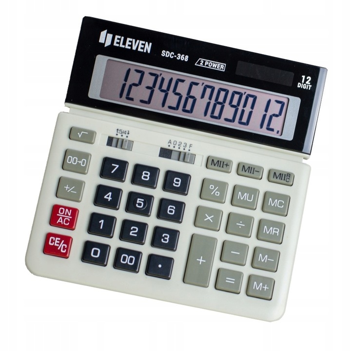 Настолен калкулатор, Eleven, SDC-368E, 12 цифри