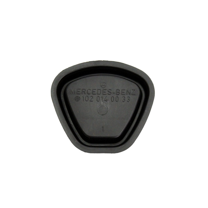 Kuplung ellenőrző fedél, Mercedes-Benz, W201/W202/W124 típushoz, fekete