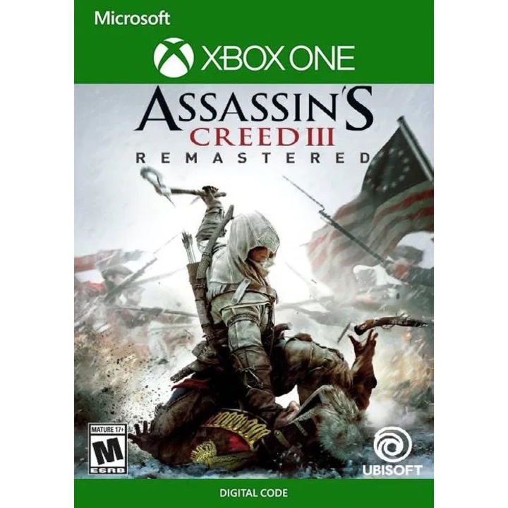 Assassin's Creed III Remastered (Xbox One - elektronikus játék licensz)