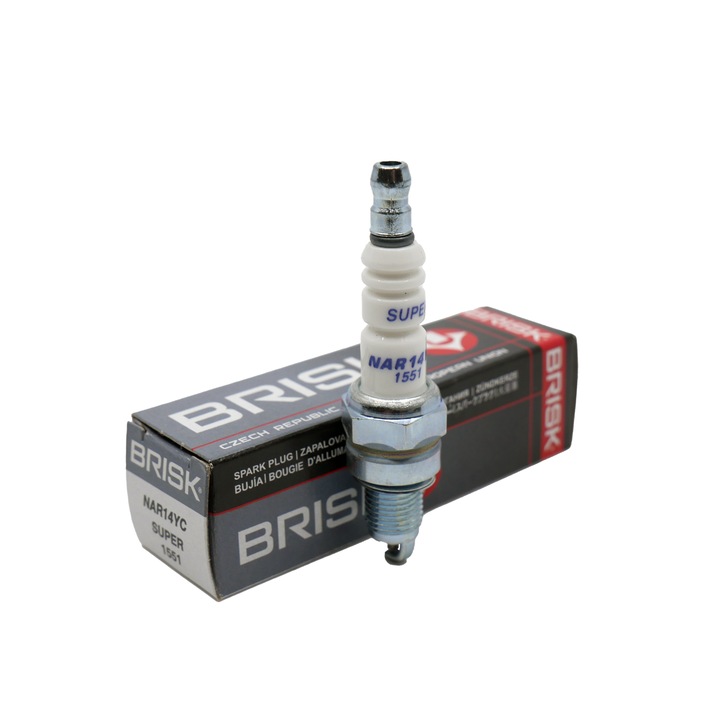 BRISK Gyújtógyertya robogóhoz, ATV-hez, 4 ütemű motorokhoz