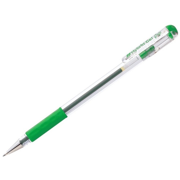 Pix cu gel, Pentel, 0.6 mm, 550 m, Verde