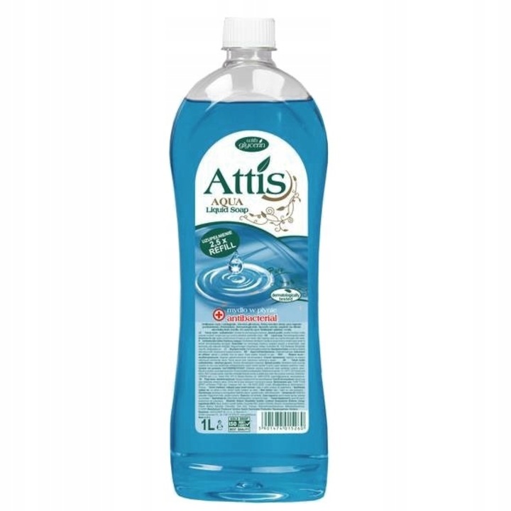 Течен сапун, Attis, 1 л, Син
