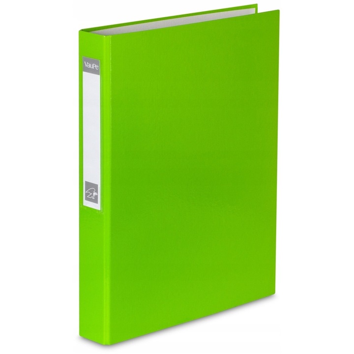 Mappa 2 gyűrűvel, Vaupe, karton/polipropilén, A4, 40 mm, világoszöld