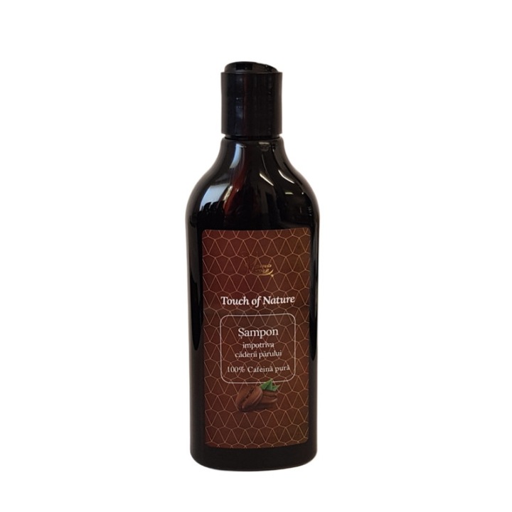 Touch of Nature - Sampon impotriva caderii parului 100% cafeina pura 350 ml