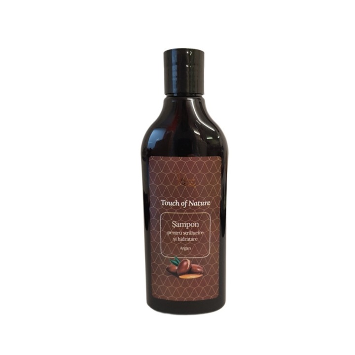 Sampon pentru stralucire si hidratare cu argan 350 ml - Touch of Nature
