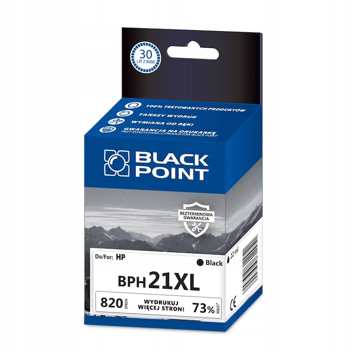 Cartus imprimanta, Prism, HP 302XL F6U68AE, Negru
