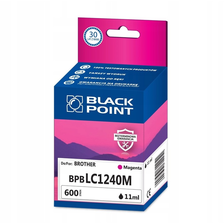 Cartus imprimanta, Black Point, Pentru Brother J125/J315W/J515W, Negru