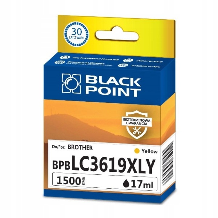 Nyomtatópatron, Black Point, Brother MFC J2330DW/MFC-J3530DW, sárga