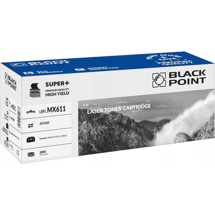 Toner, BlackPoint, Pentru HP, M4555 M4555F M4555FSKM M4555H, Negru