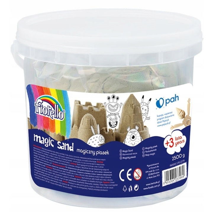 Кинетичен пясък Nisip, 2.5 кг