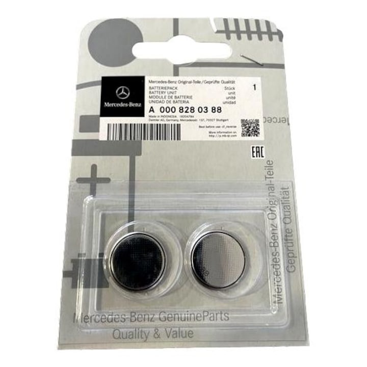 Baterii telecomanda, Mercedes-Benz, Pentru MERCEDES W190 W124, Argintiu