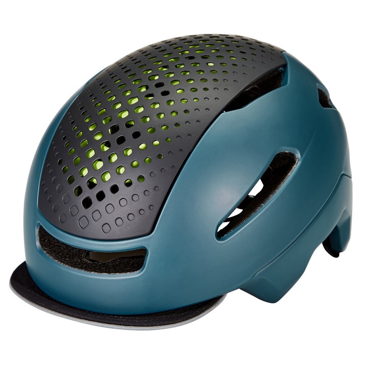 Casca ciclism, Bell, Albastru/Negru, S