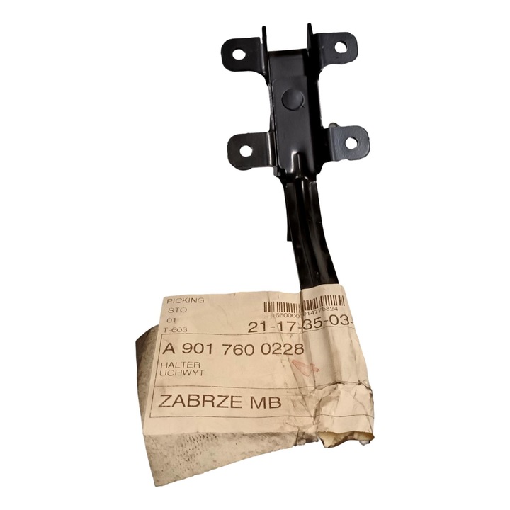 Hátsó ajtó zsanértartó, Mercedes-Benz, Mercedes Sprinter 901-904 típushoz, Fekete