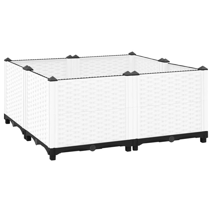 VidaXL polipropilén magaságyás 80 x 80 x 38 cm 153318