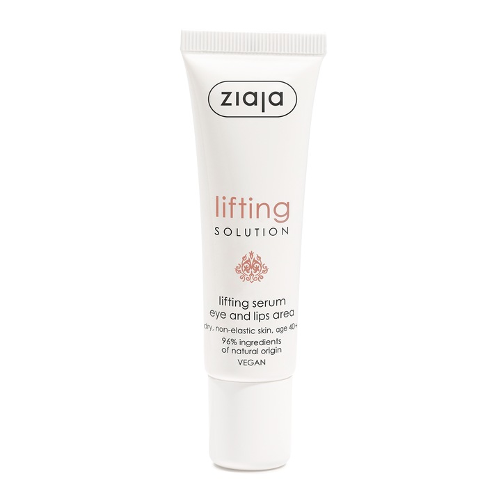 Ser Ziaja pentru zona ochilor si buzelor antirid, 30 ml