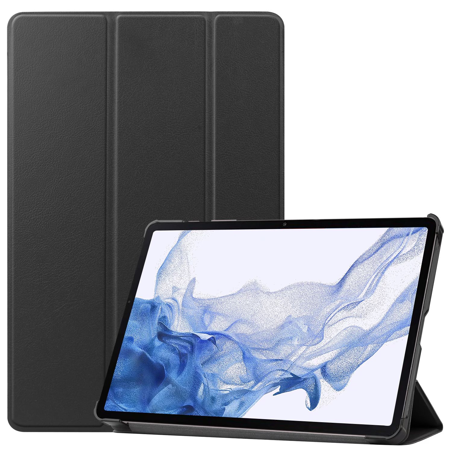 Husa de Protectie, Compatibila Samsung Galaxy Tab S8 Plus 12.4", Dr.Shield, Negru
