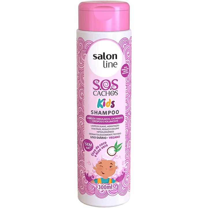 Sampon par cret, copii, Salon Line,300 ml