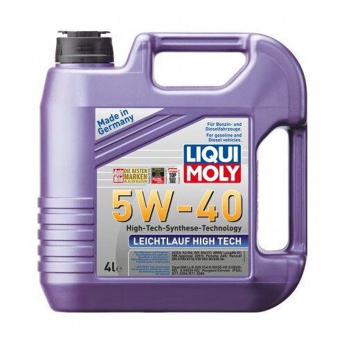 Ulei motor Liqui Moly Leichtlauf High Tech 5W40 - 4 Litri