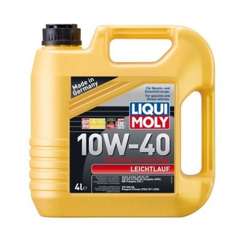Ulei motor Liqui Moly Leichtlauf 10W40 - 4 Litri Ulei motor Liqui Moly Leichtlauf 10W40 - 4 Litri