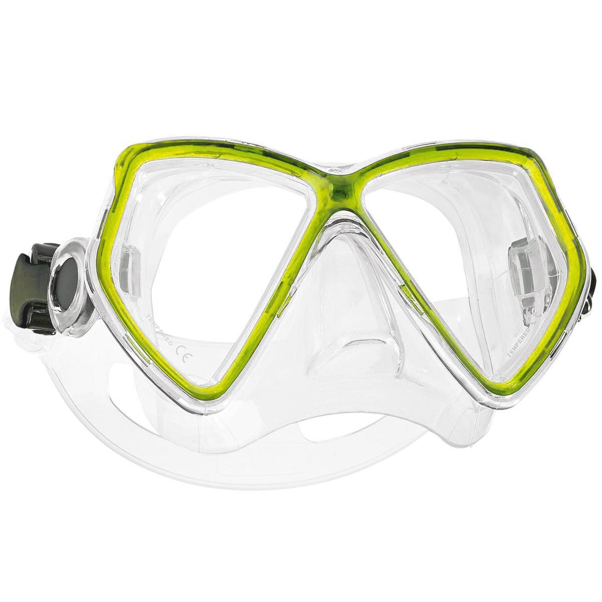 Masca Scubapro - MINI VU, Galben