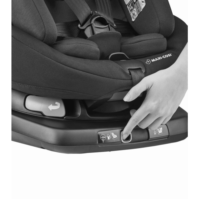 Scaun auto Maxi-Cosi Axissfix Plus, Gri deschis, 0-18 kg - eMAG.ro