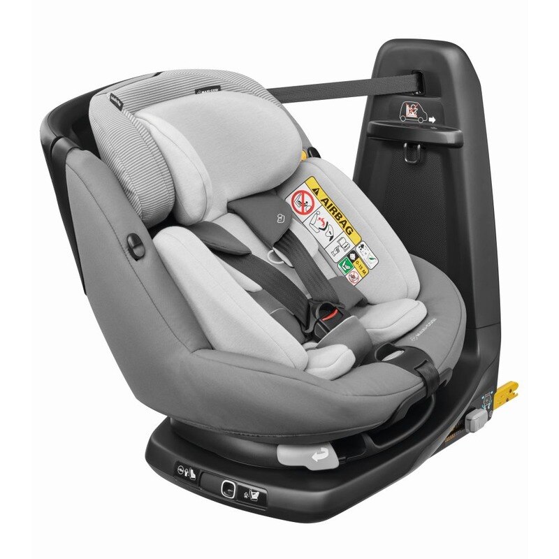 Scaun auto Maxi-Cosi Axissfix Plus, Gri deschis, 0-18 kg - eMAG.ro